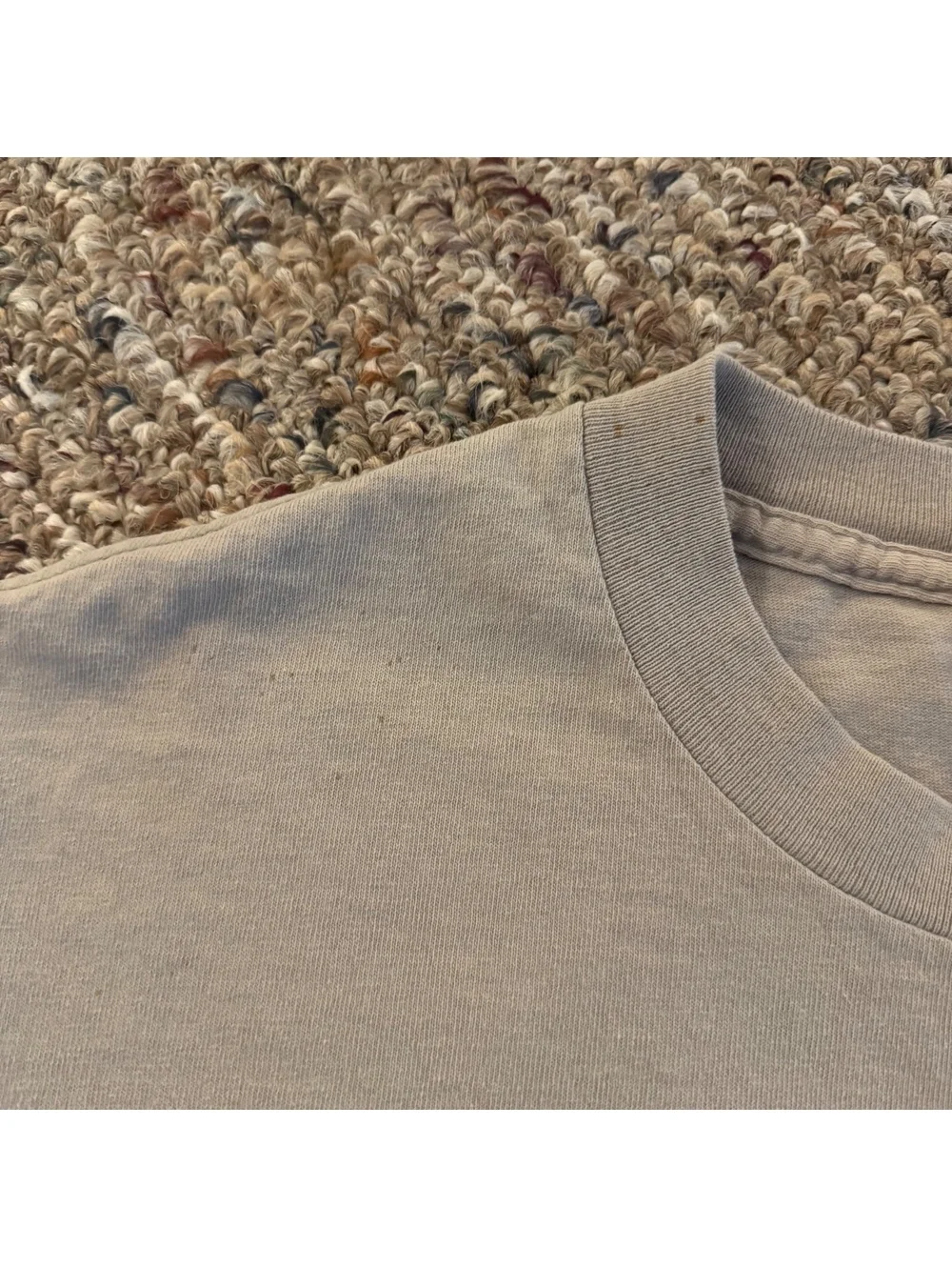 Vintage 90s Quiksilver Single Stitch Graphic T-Shirt Surf Tan Size Medium
